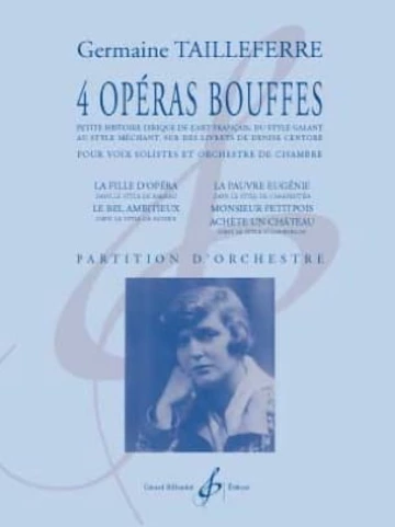 4 opéras bouffes Visuel
